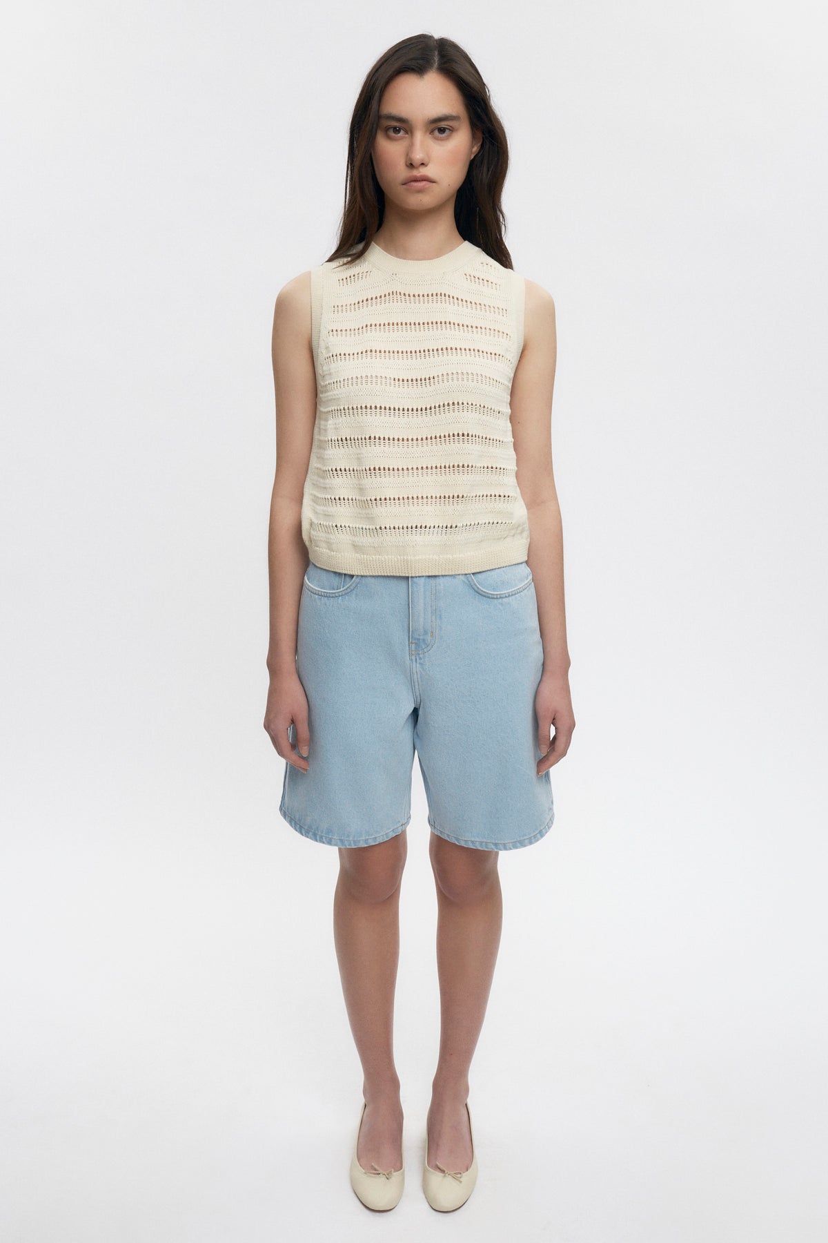 Women’s Acacia Knit Tank in Natural