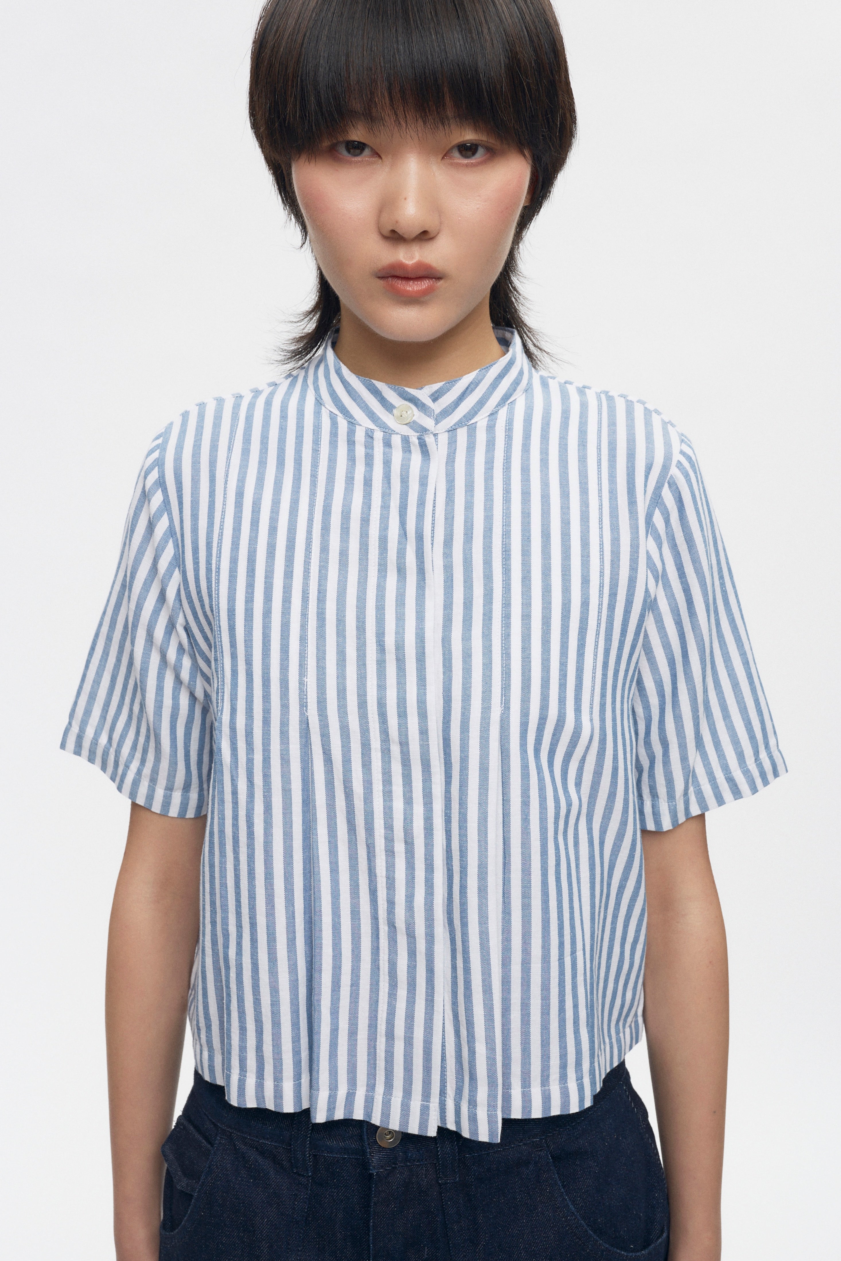 Women’s Amarna Shirt in Dark Dusk