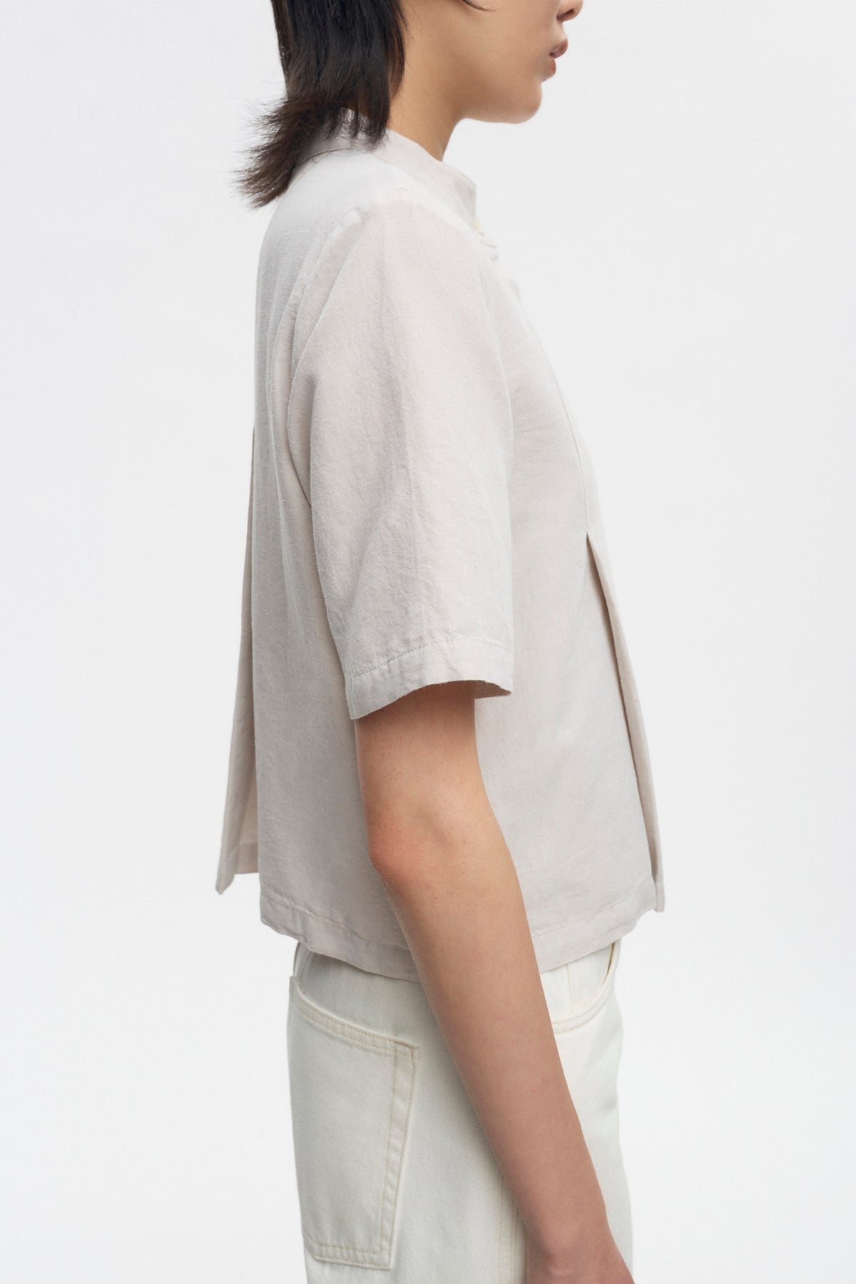 Chemise Amarna pour femme en naturel