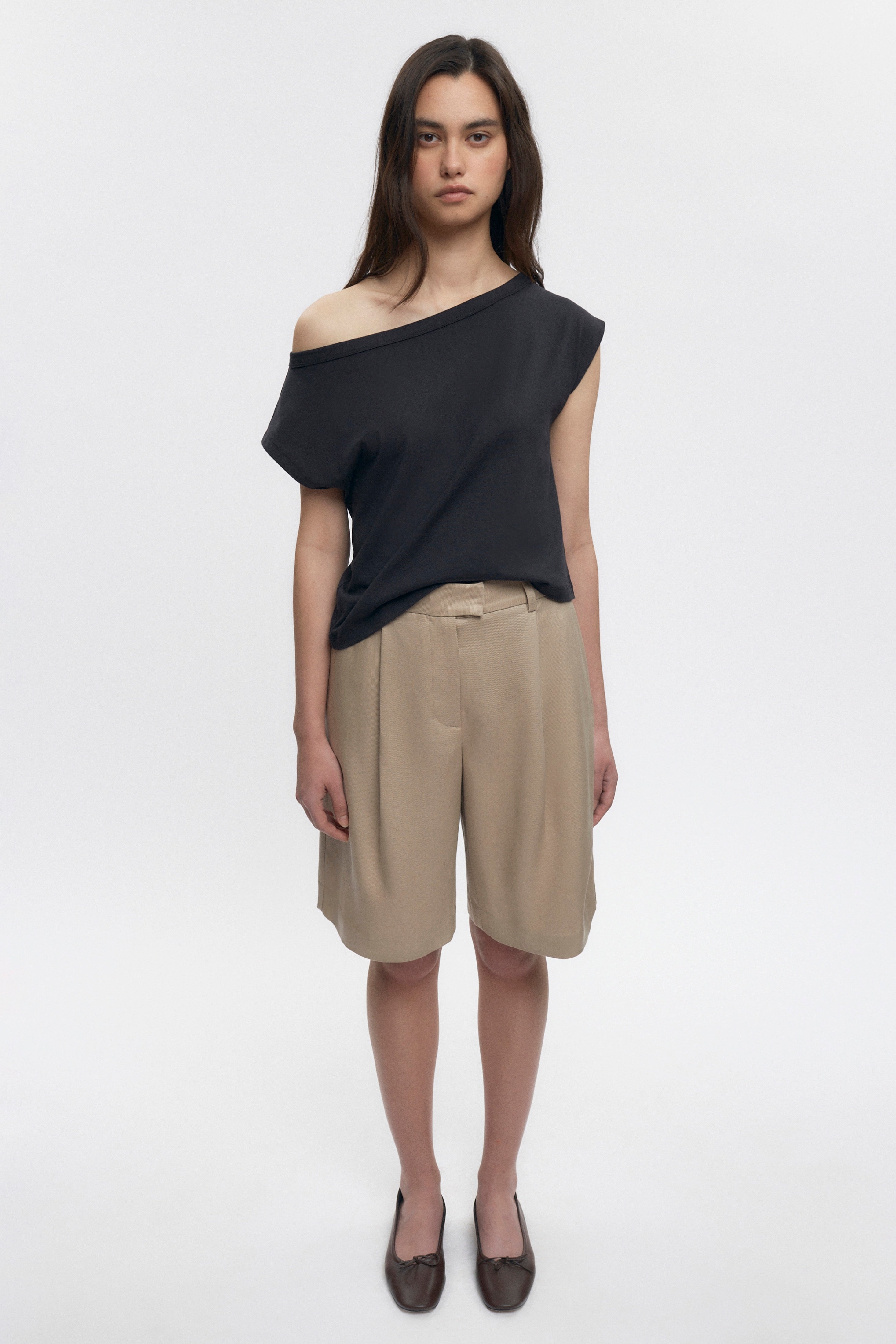Bermuda Amun pour femme en fog