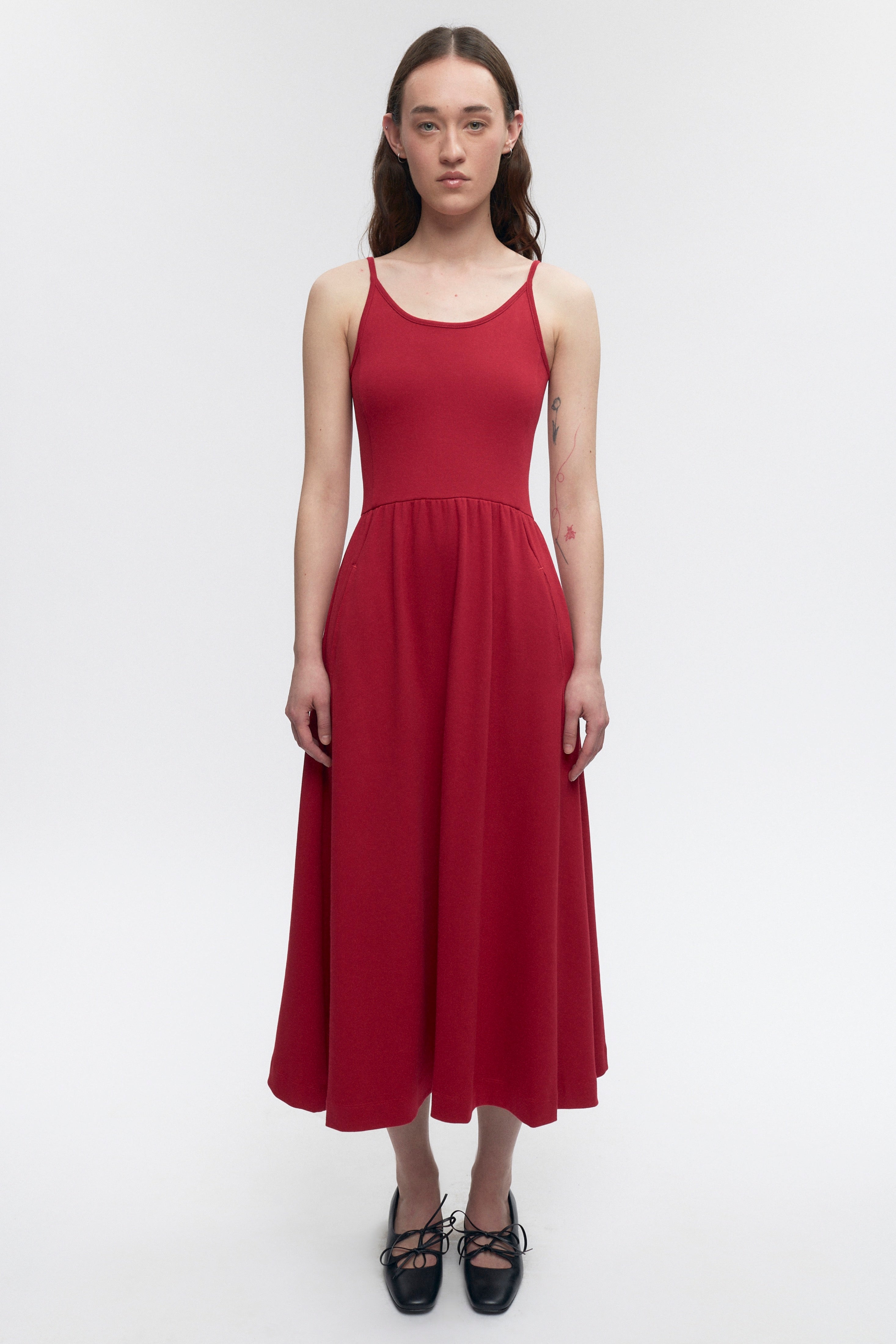 Robe Ballet pour femme en jester Rouge