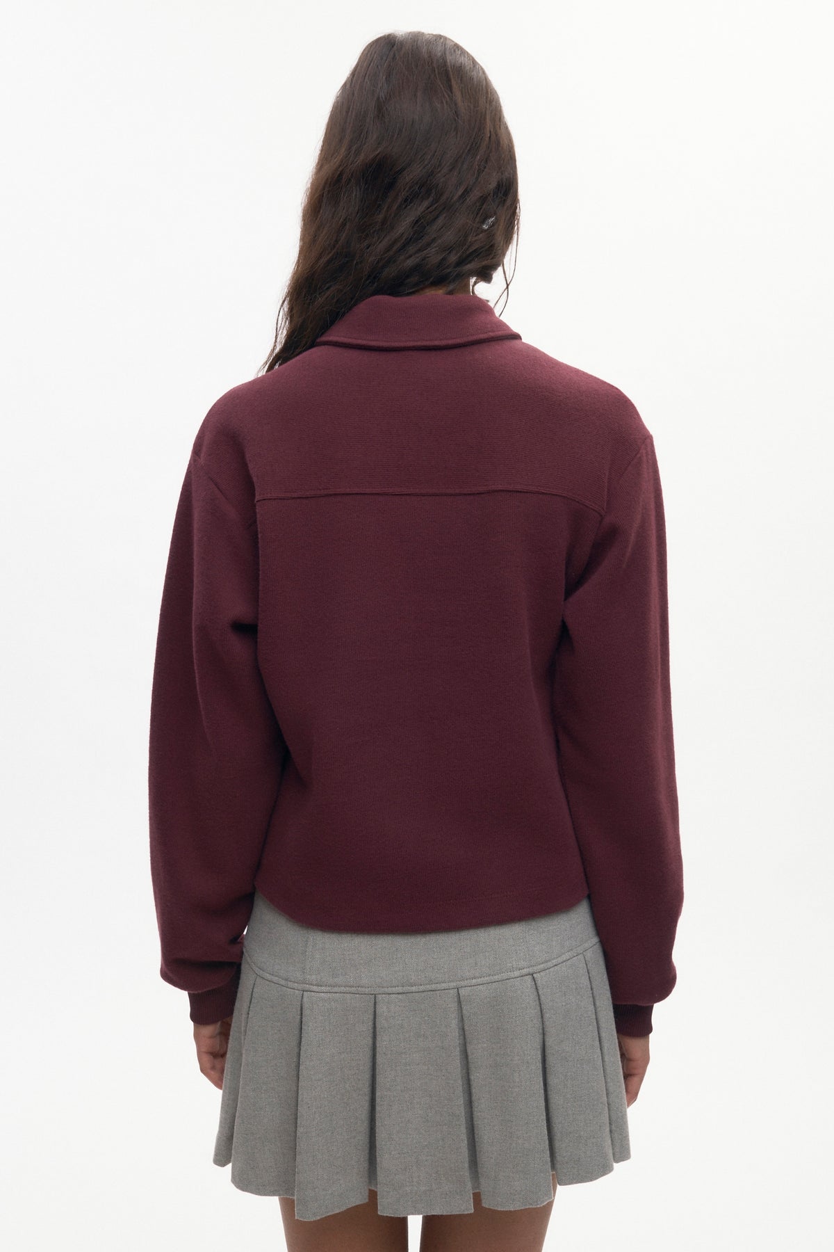 Polo Femme en prune