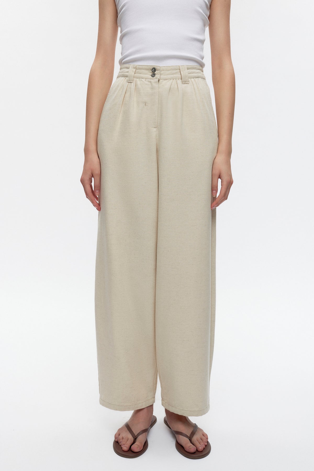 Pantalon Dendera pour femme en fog
