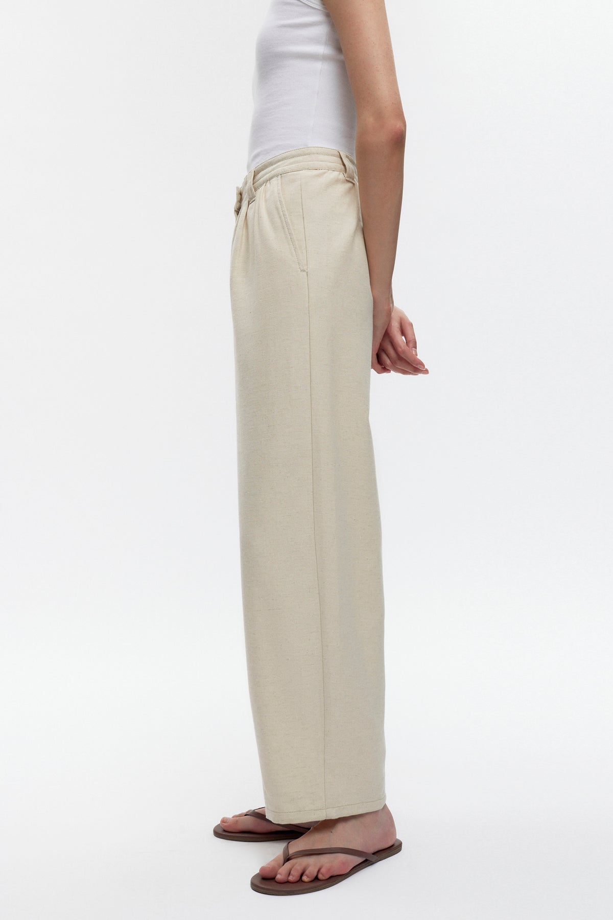 Pantalon Dendera pour femme en fog