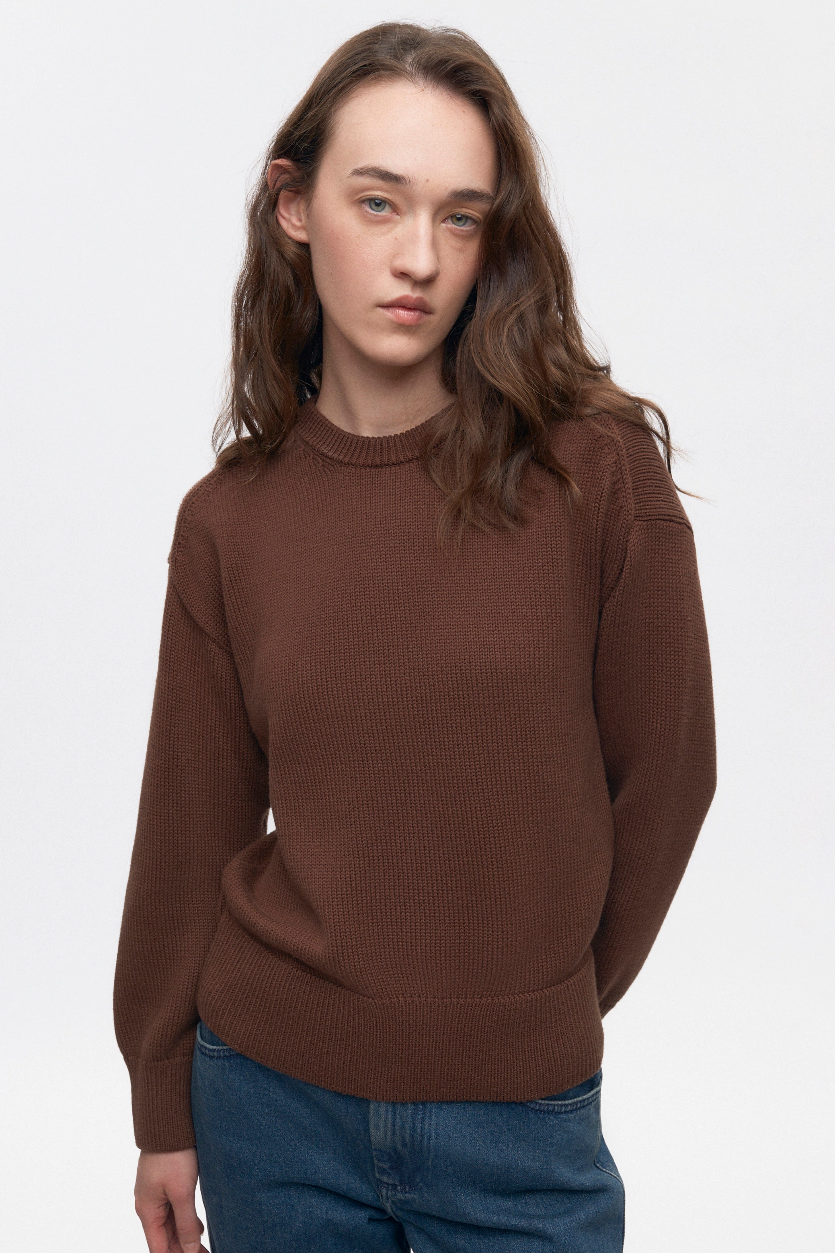 Pull Hamatah pour femmes en cocoa
