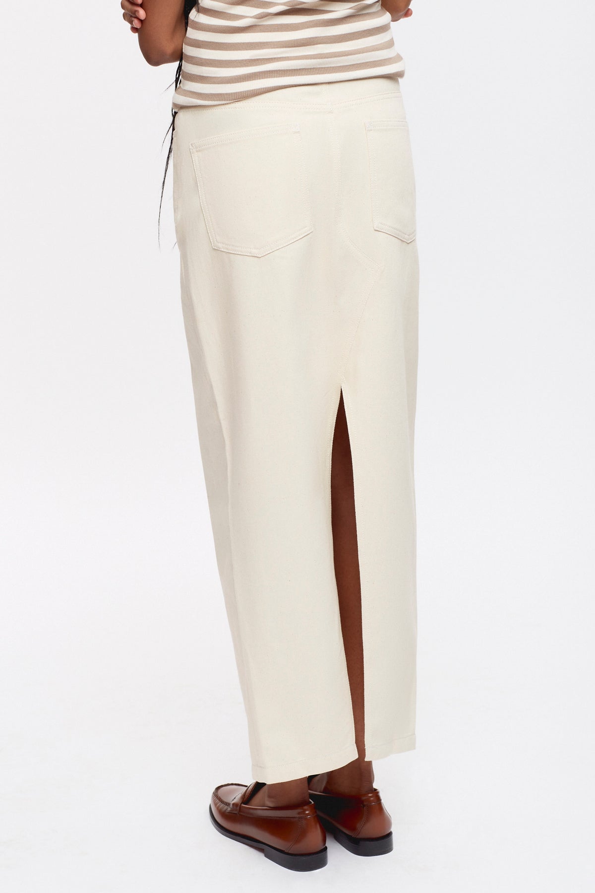 Jupe en Jean Lily pour Femme en Naturel