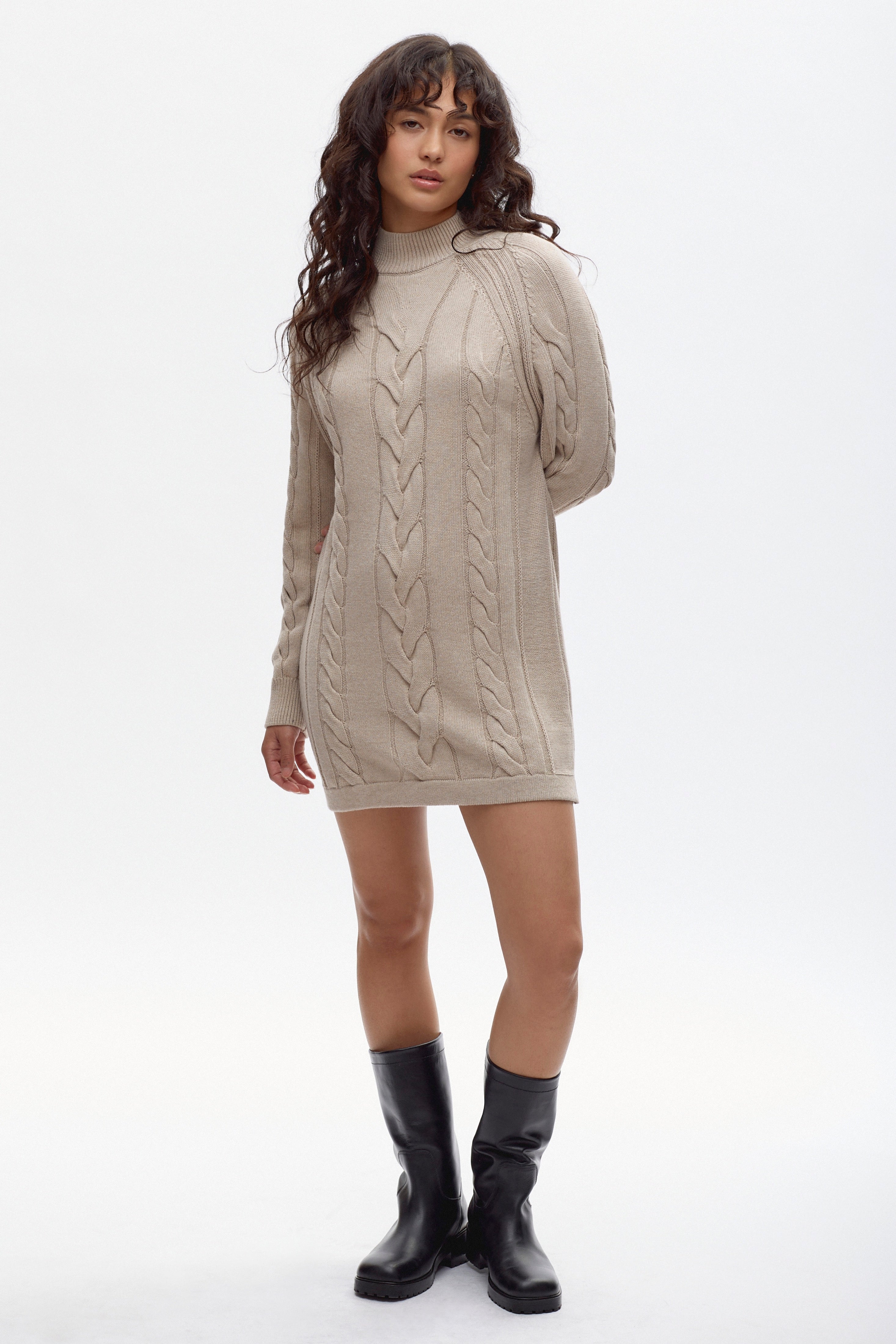 Robe Luxor Cable pour femme en mélange léger Nimbus