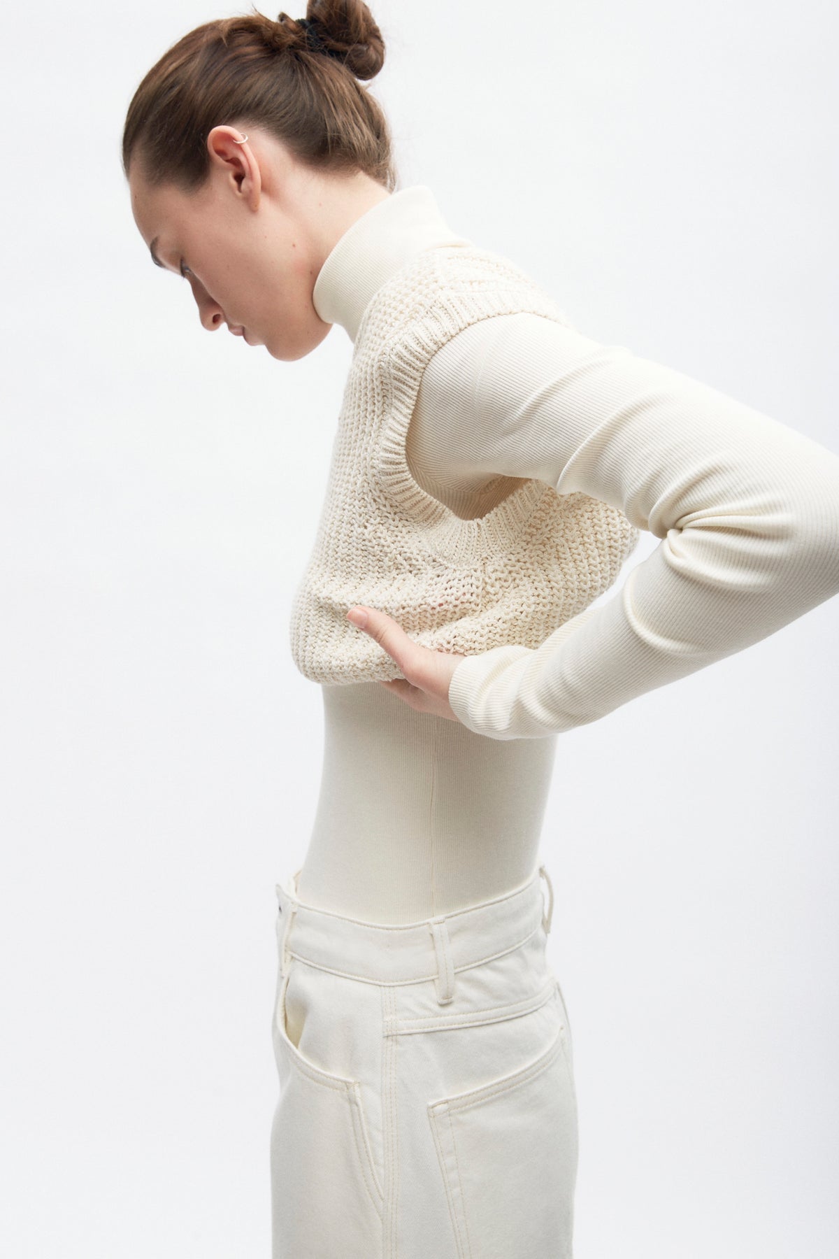Women's Orman Knit Tank in Natural Mix