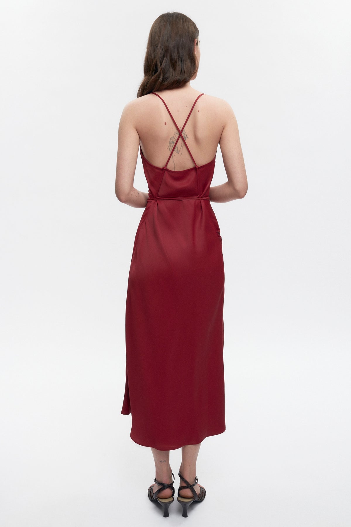 Women's Osiris Dress in Sunstar Red