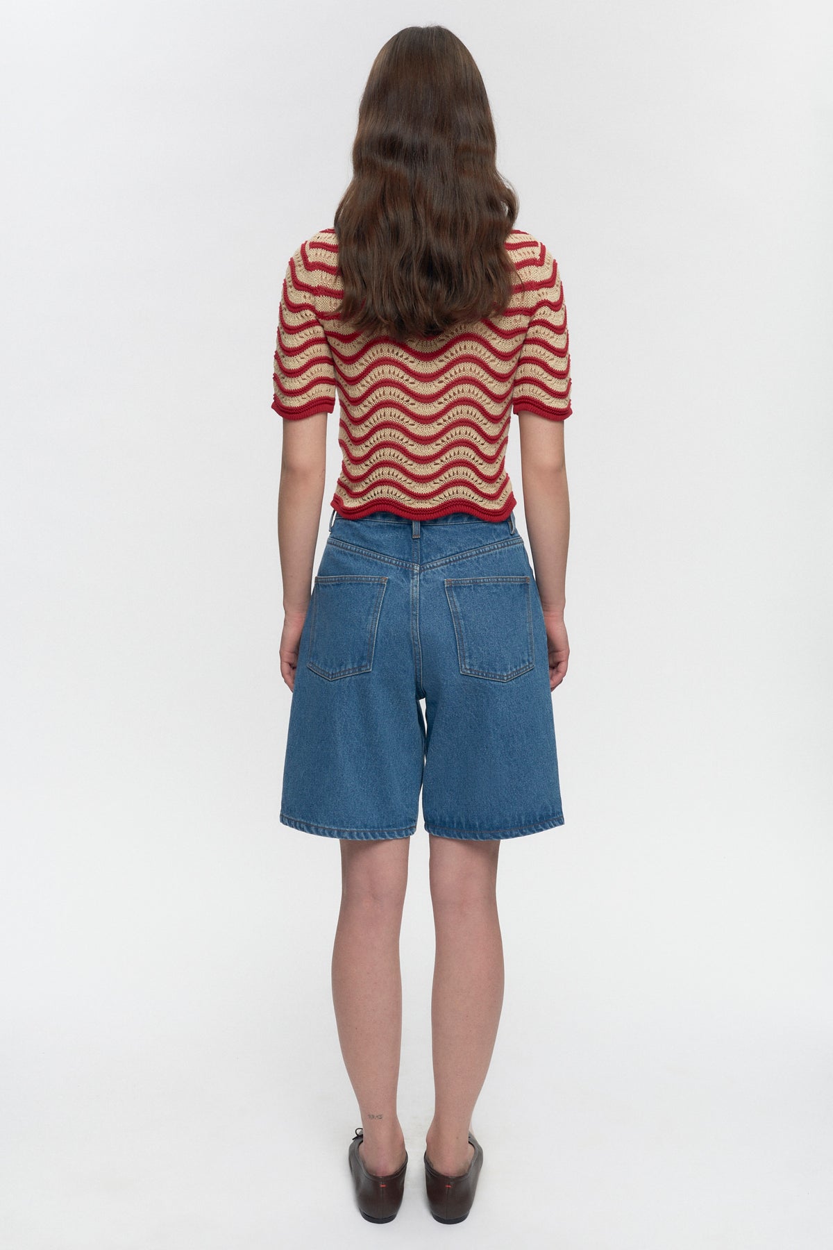 Women's Sabah Polo in Jester Red/Natural