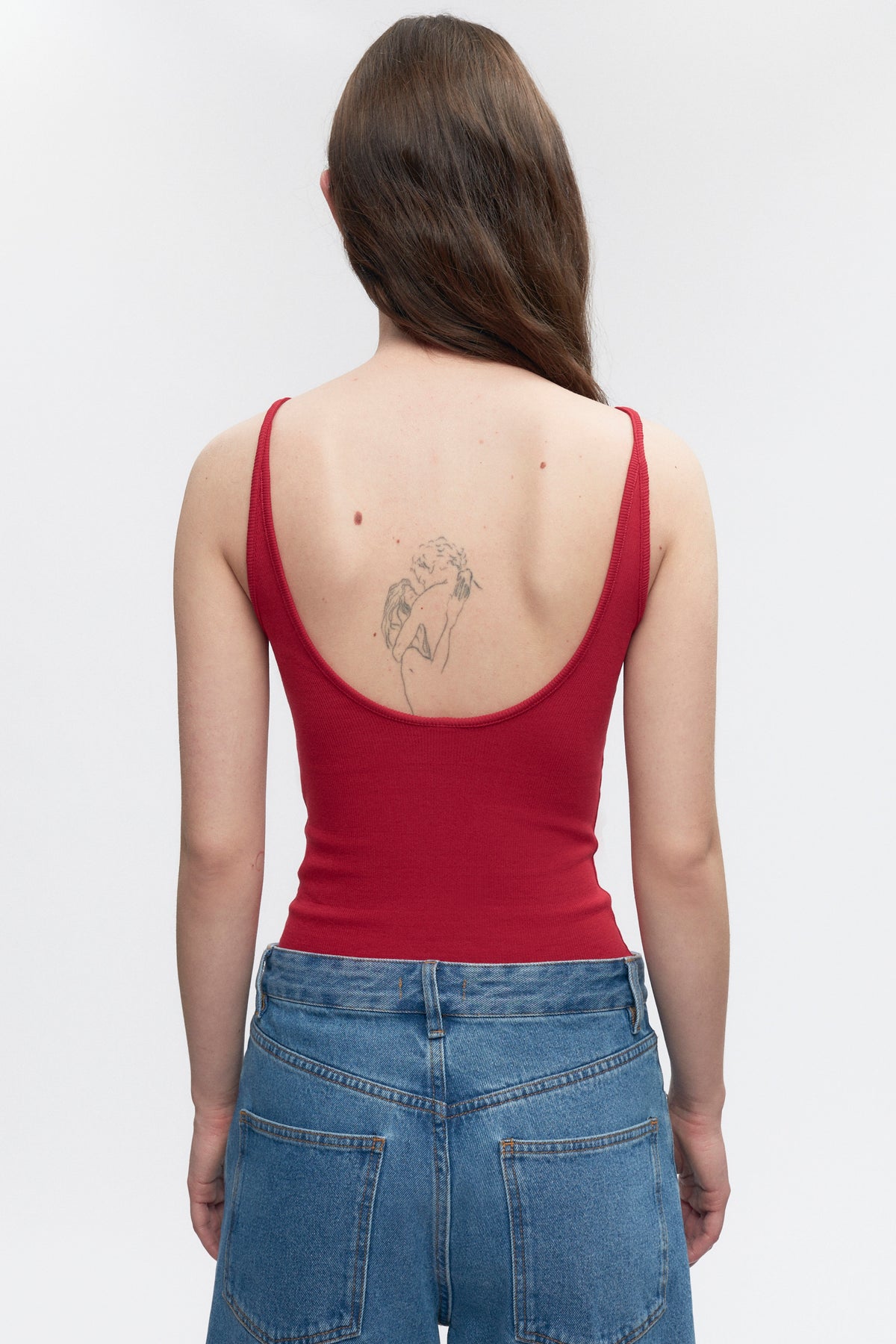 Women's Siwa Tank in Jester Red