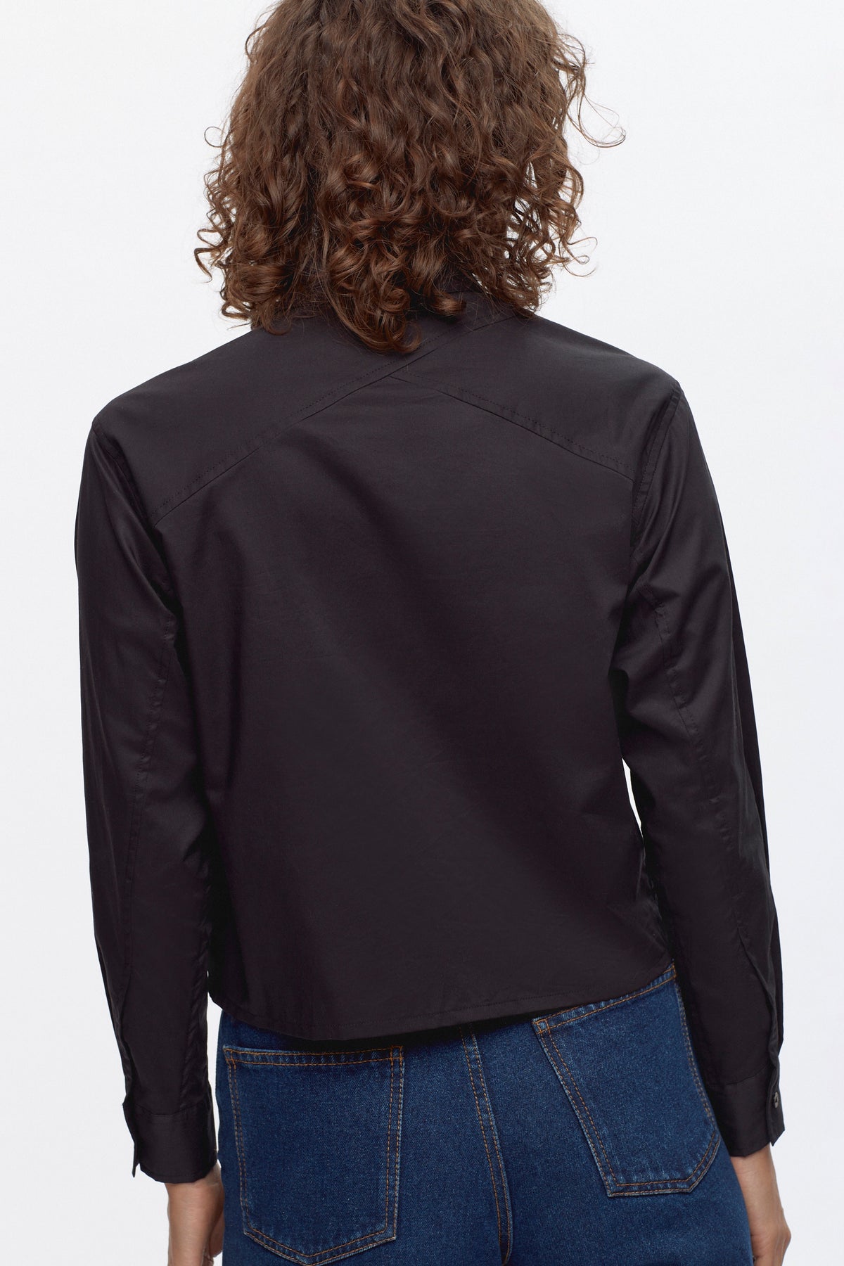 Chemise Soad pour femme en beluga/Black