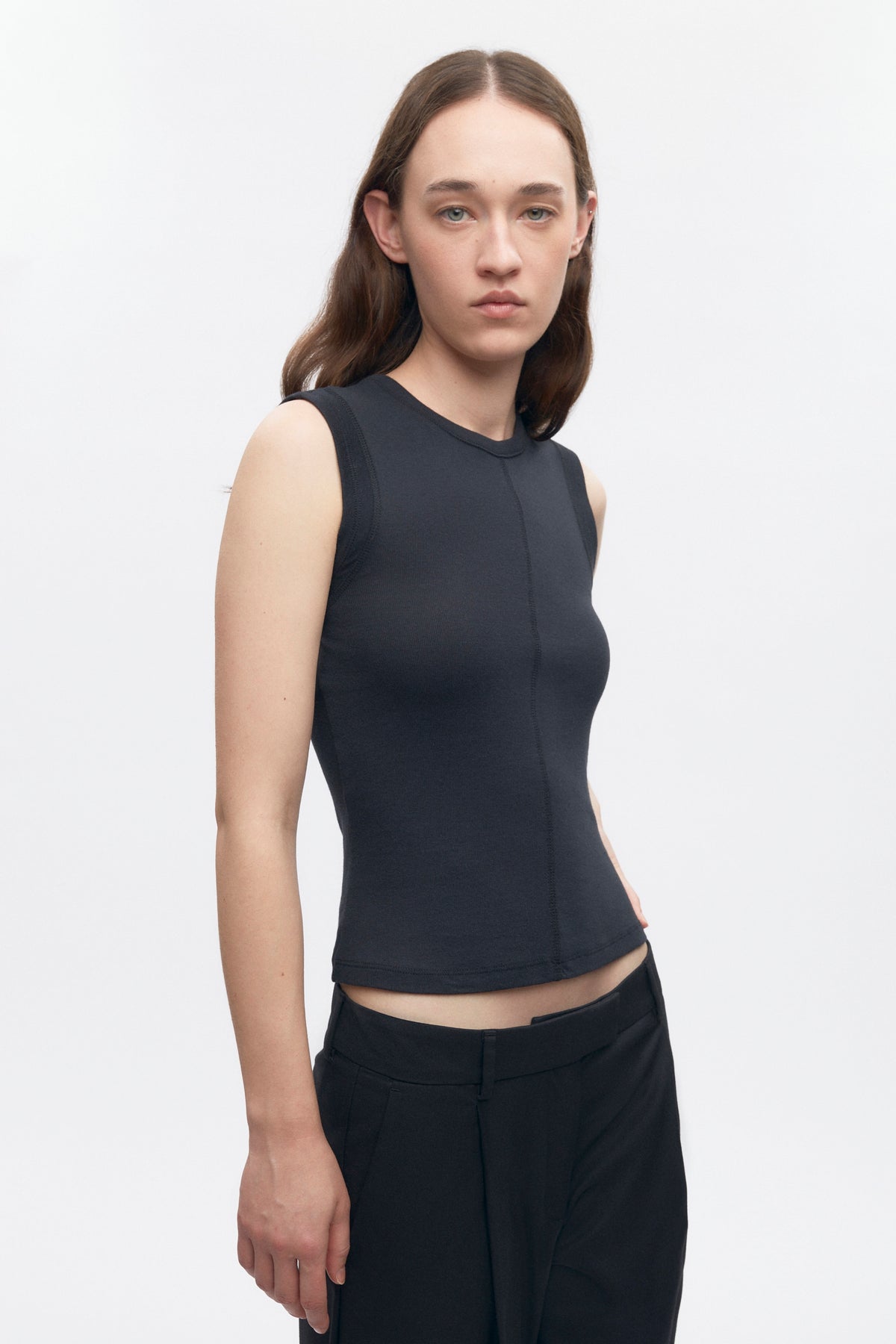 Women's Trace Tank in Black