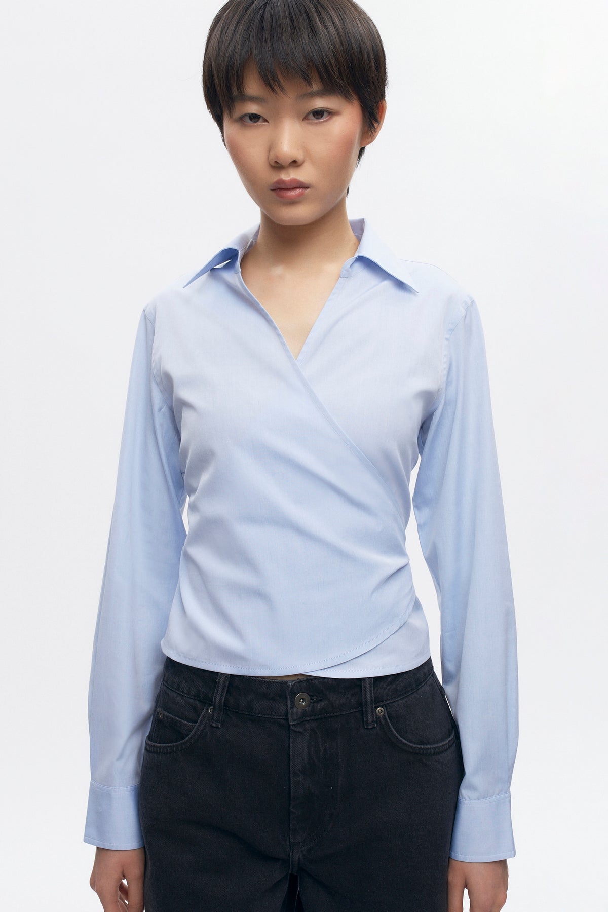 Women's Wrap Shirt in Air