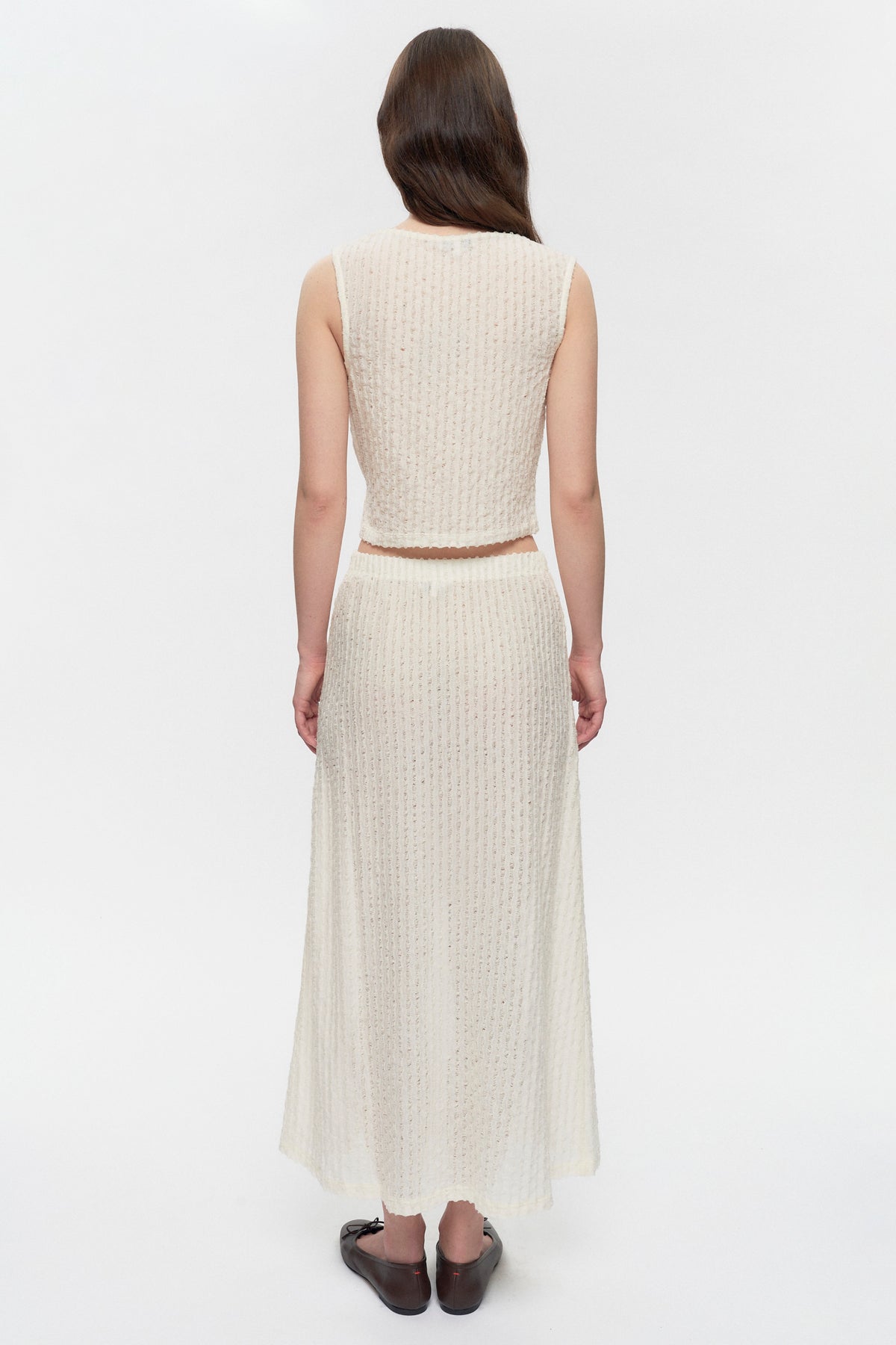Women's Yasmina Boatneck Tank in Natural