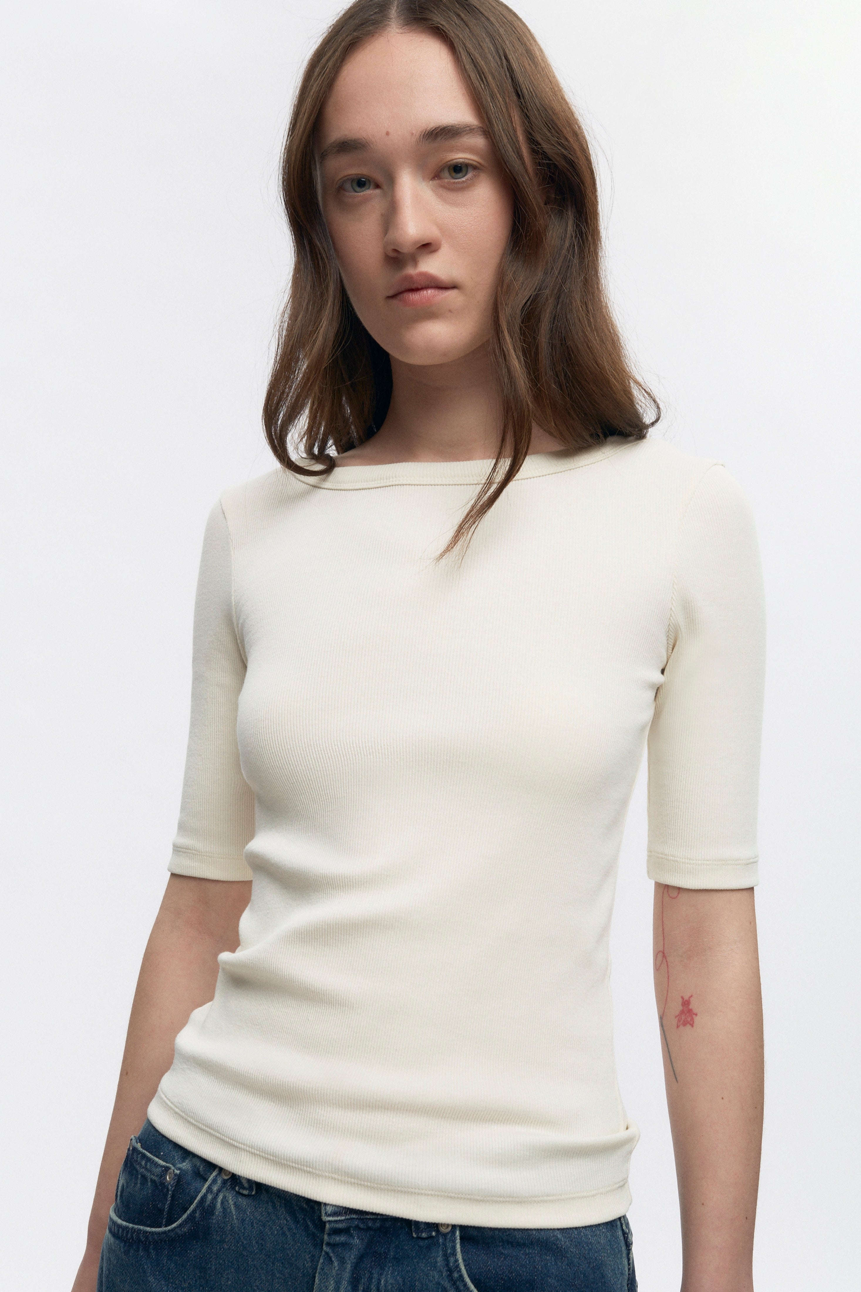 Tee-shirt Zamalek pour femmes en guimauve