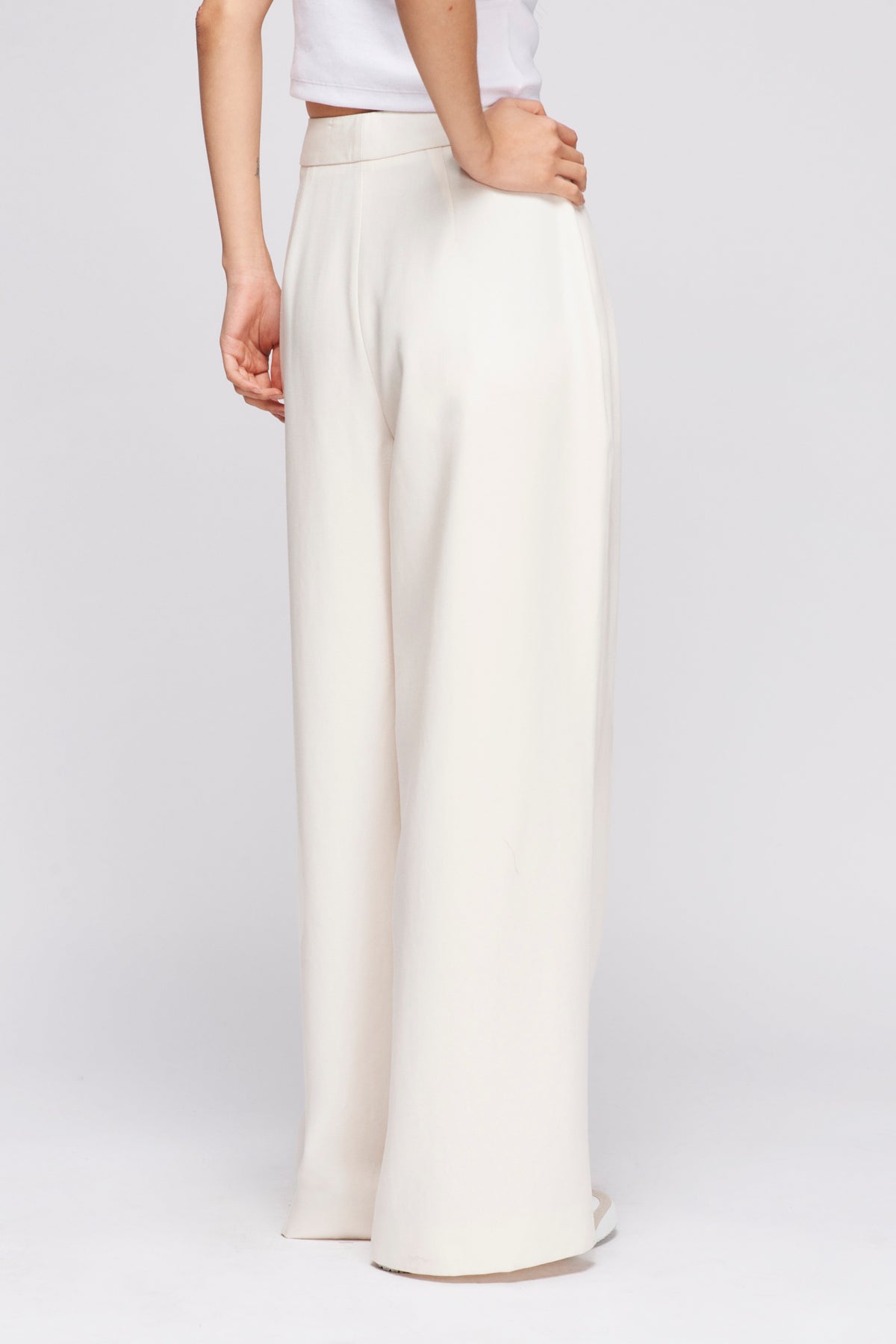 Women's Plaza Trouser in Alabaster