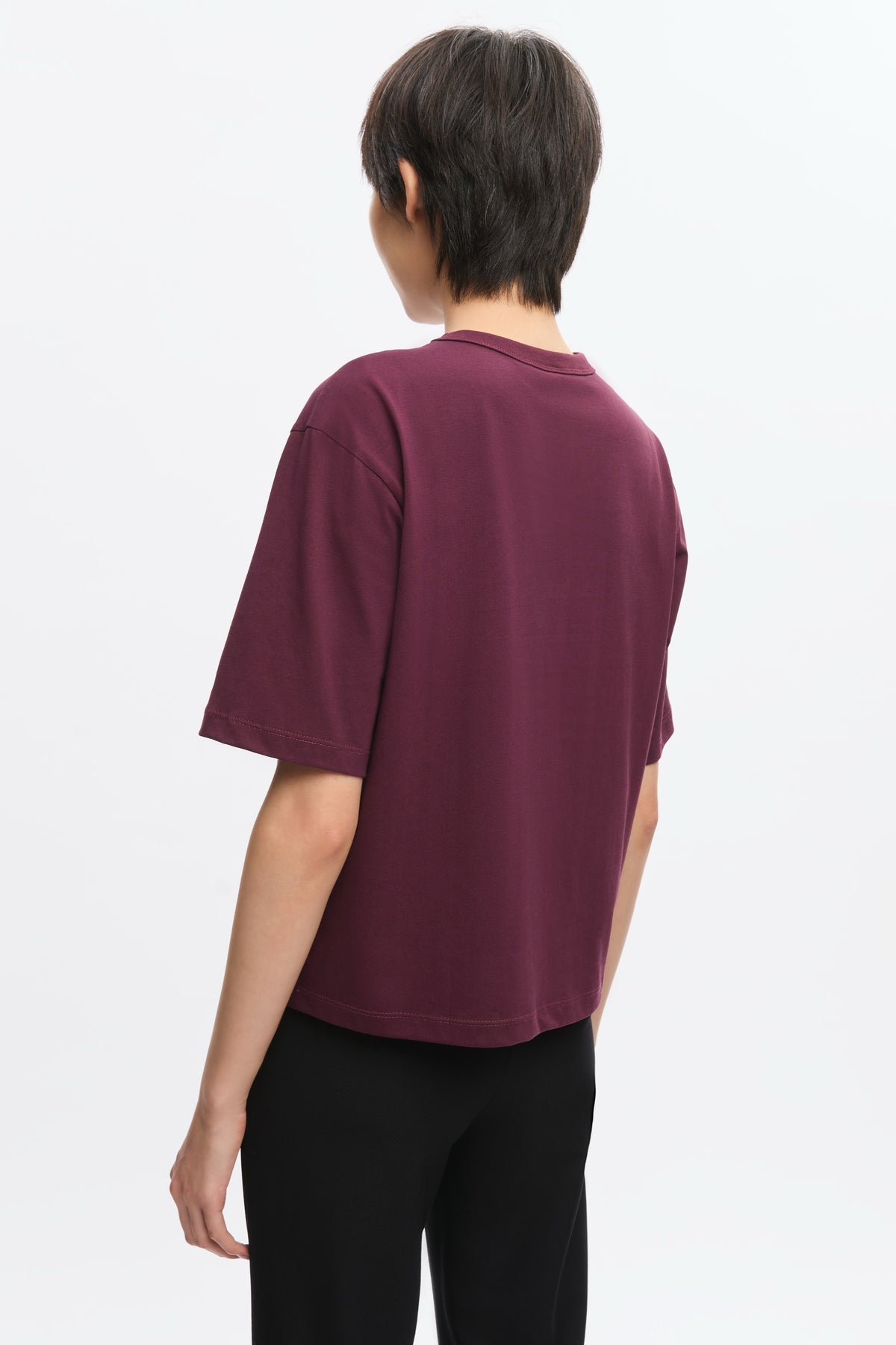 Women's Easy Crew in Plum