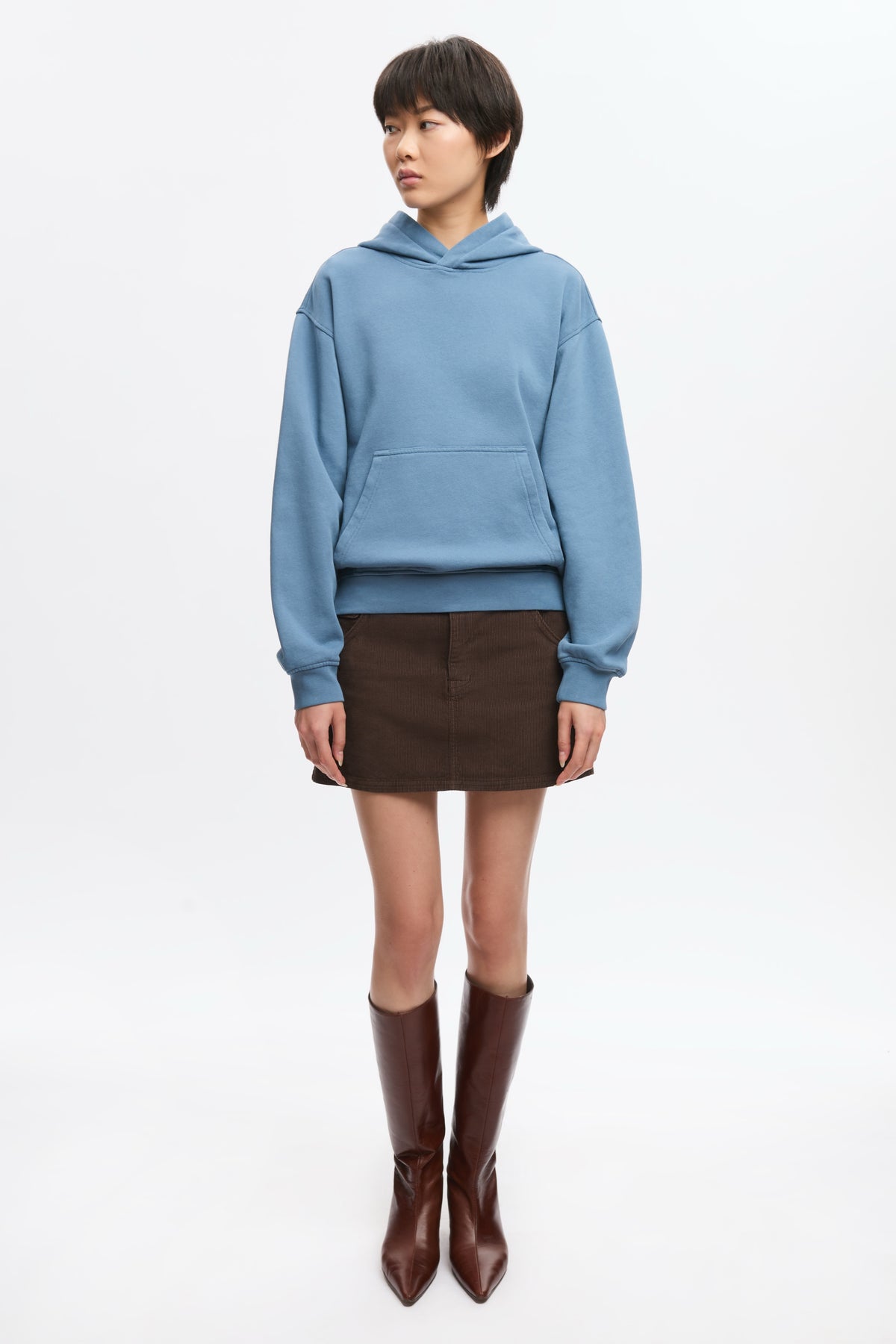 Sweat à capuche Essential pour femme en delta