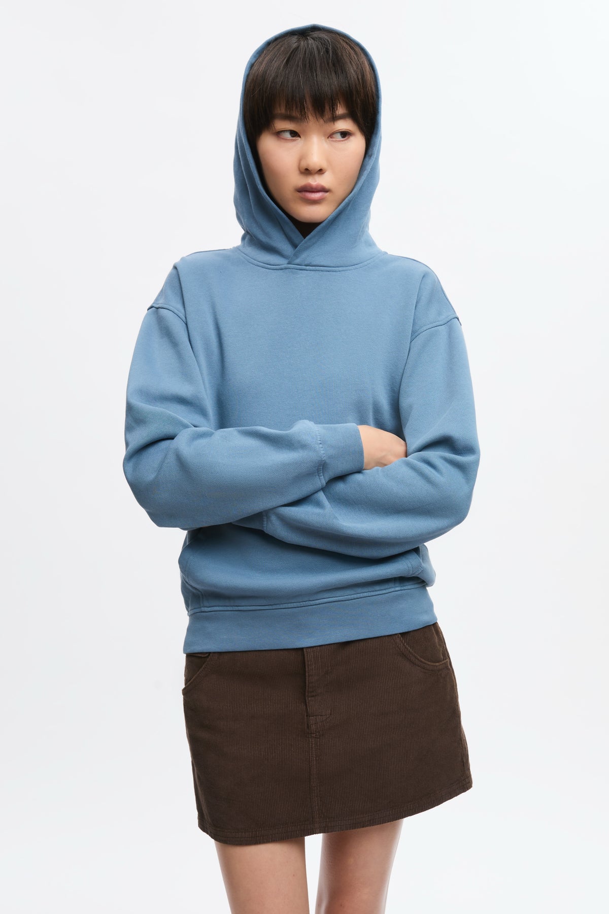 Sweat à capuche Essential pour femme en delta