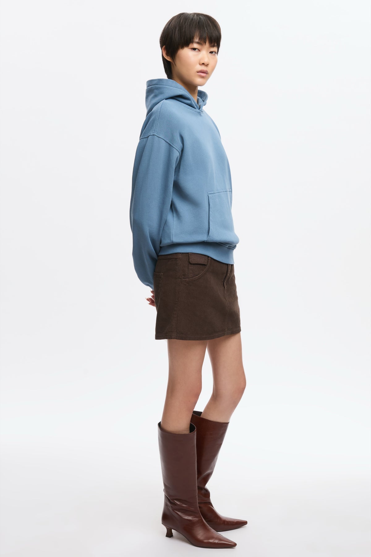 Sweat à capuche Essential pour femme en delta
