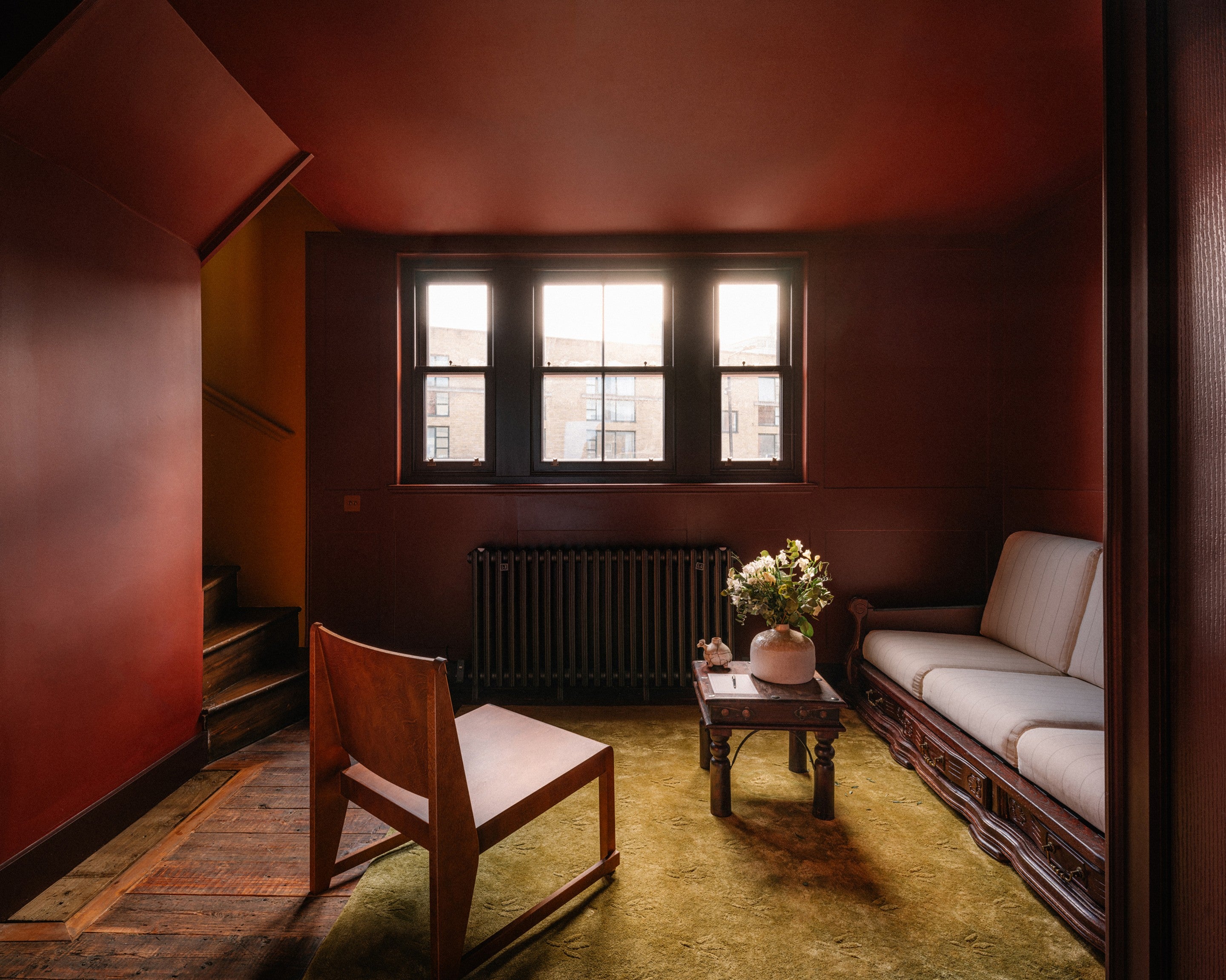 Interior of Beit Kotn, Shoreditch, London