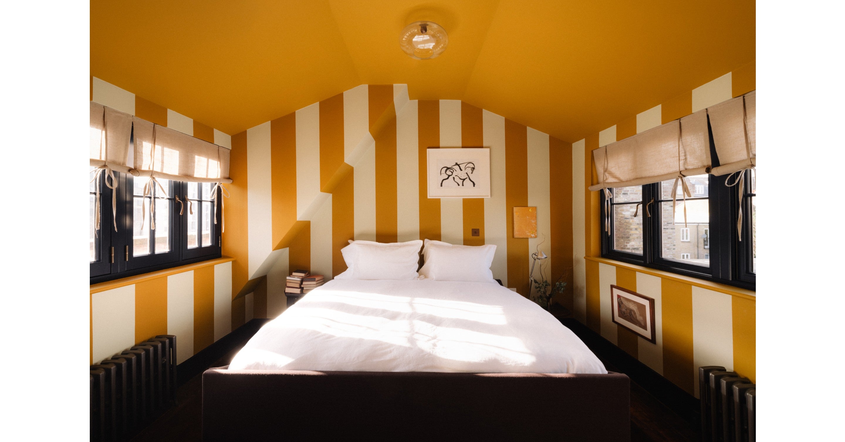 Interior of Beit Kotn, Shoreditch, London