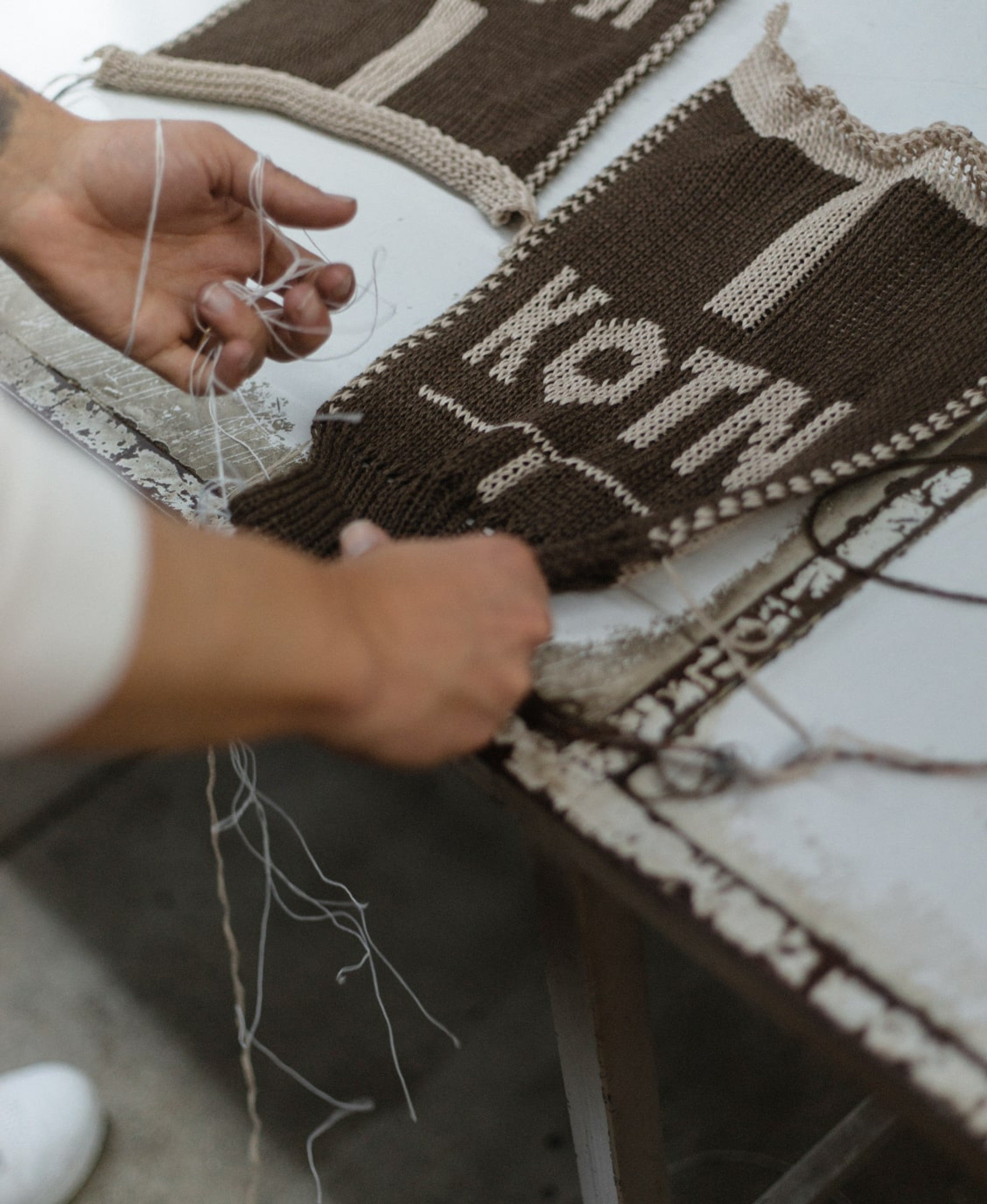 Knitted Sample