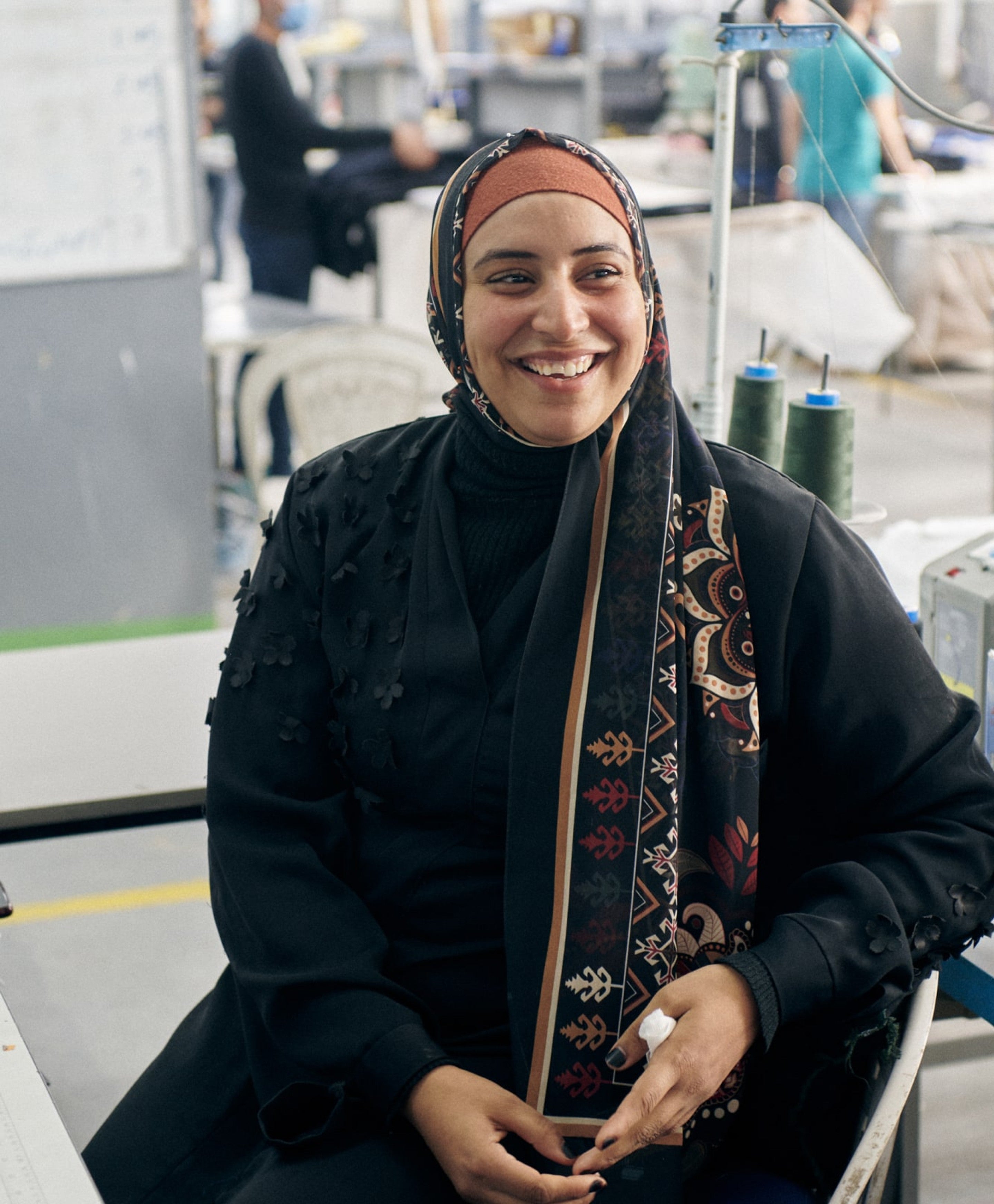 Safeya, Sewing Machine Operator
